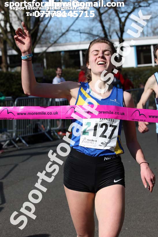 Senior womens Northern 6 Stage Road Relay Champs., Birkenhead Park. Photo: David T. Hewitson/Sports for All Pics